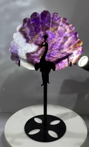 紫水晶孔雀