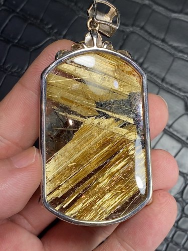 金身鈦晶黃財神