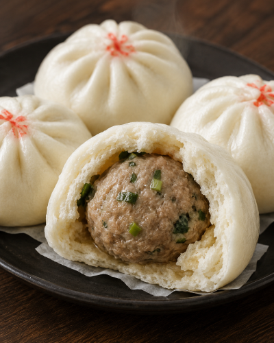 鮮葱肉包5入