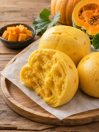 南瓜饅頭5入