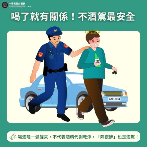 喝酒不開車 開車不喝