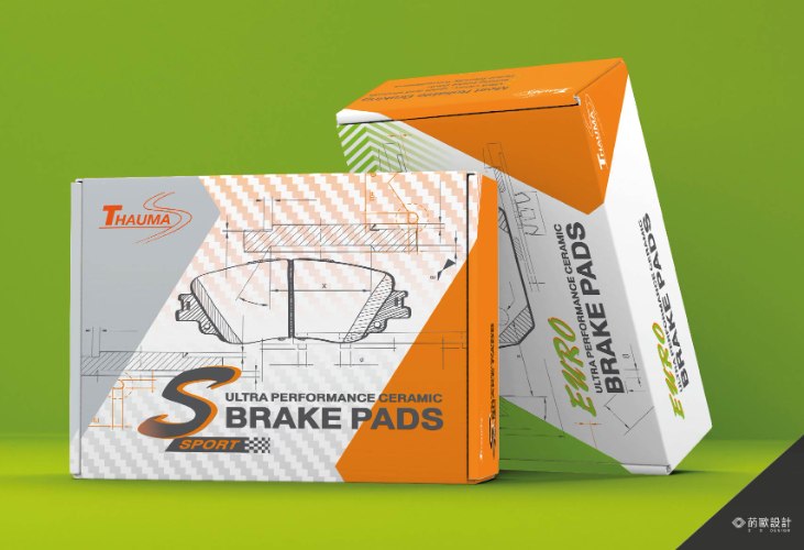 【S BRAKE PADS - 包裝設計】