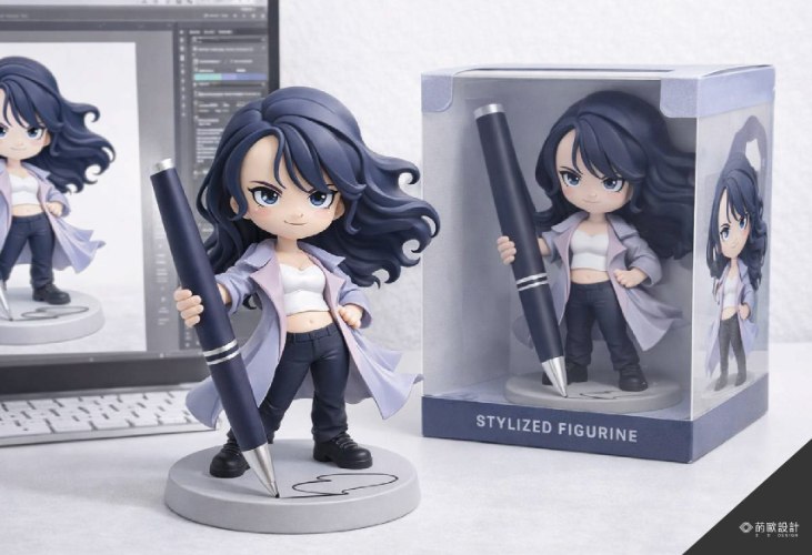 【芽月女王人物-公仔設計】