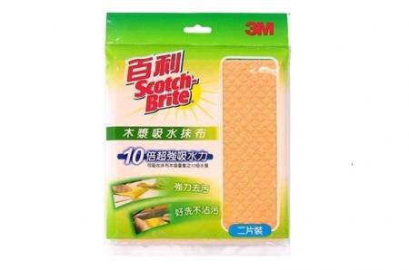 3M 百利木漿棉吸水抹布(2入)