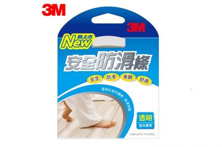 3M 室內用防滑條-透明舒適型 2吋