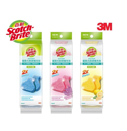 3M 除菌抗汙型馬桶刷補充包5入