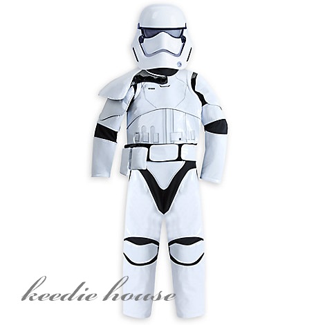 Keedie house兒童造型服出租/攝影造型/萬聖節/聖誕節~Star Wars 星際大戰白武士造型服 ~