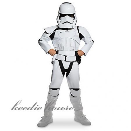 Keedie house兒童造型服出租/攝影造型/萬聖節/聖誕節~Star Wars 星際大戰白武士造型服 ~