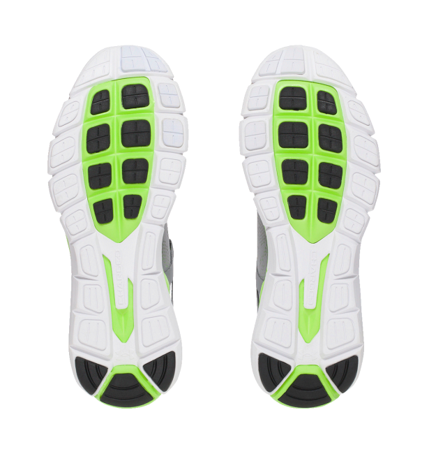 男子UA SpeedForm™ Fortis Vent跑步鞋(灰)