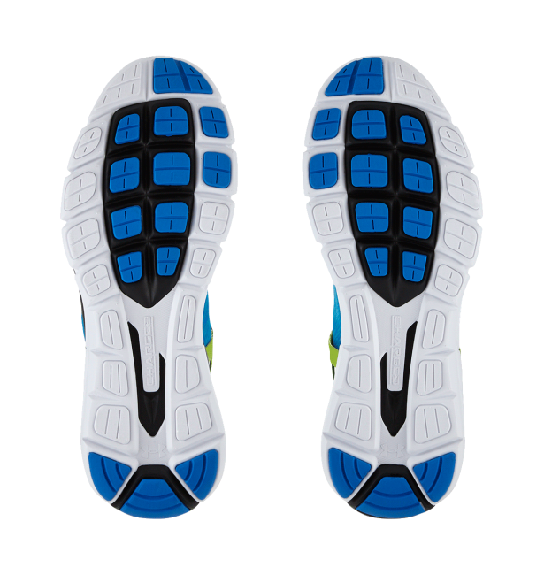 男子UA SpeedForm™ Fortis Twist夜跑鞋(水藍)