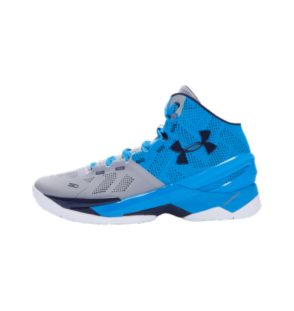 男子UA Curry Two籃球鞋(水藍)