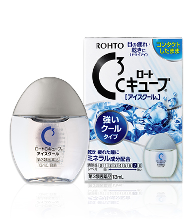 ロート製薬 ロートCキューブ アイスクール １３ｍｌ  【第３類医薬品】