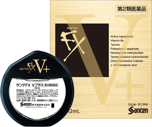 参天製薬 サンテFX Ｖプラス １２ｍｌ  【第２類医薬品】