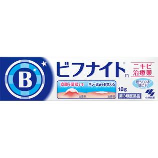 小林製薬 ビフナイトｎニキビ治療薬 １８ｇ  【第３類医薬品】