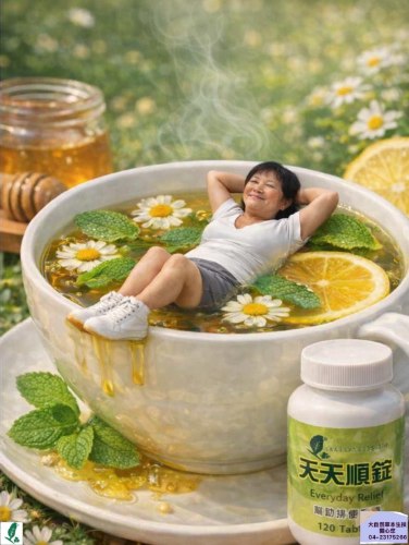 大自然草本 天天順錠 300mg/120粒/罐
