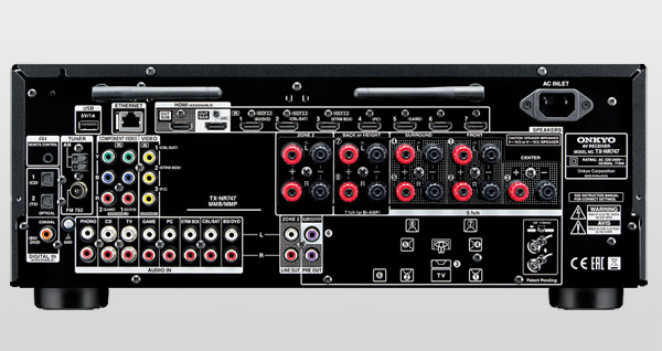 TX-NR747  7.2聲道網路家庭影音環繞收音擴大機