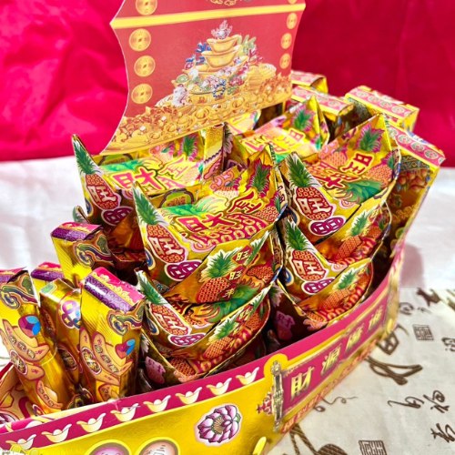 【限時搶購】招財元寶船(1尺3)