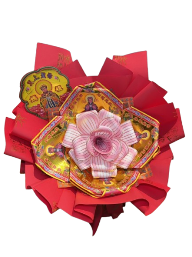 【限時預購~4/30】天上聖母紙藝花束