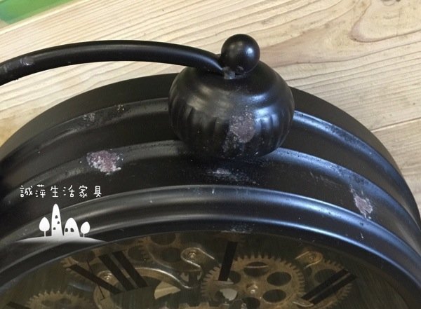 復古懷舊齒輪造型桌鐘