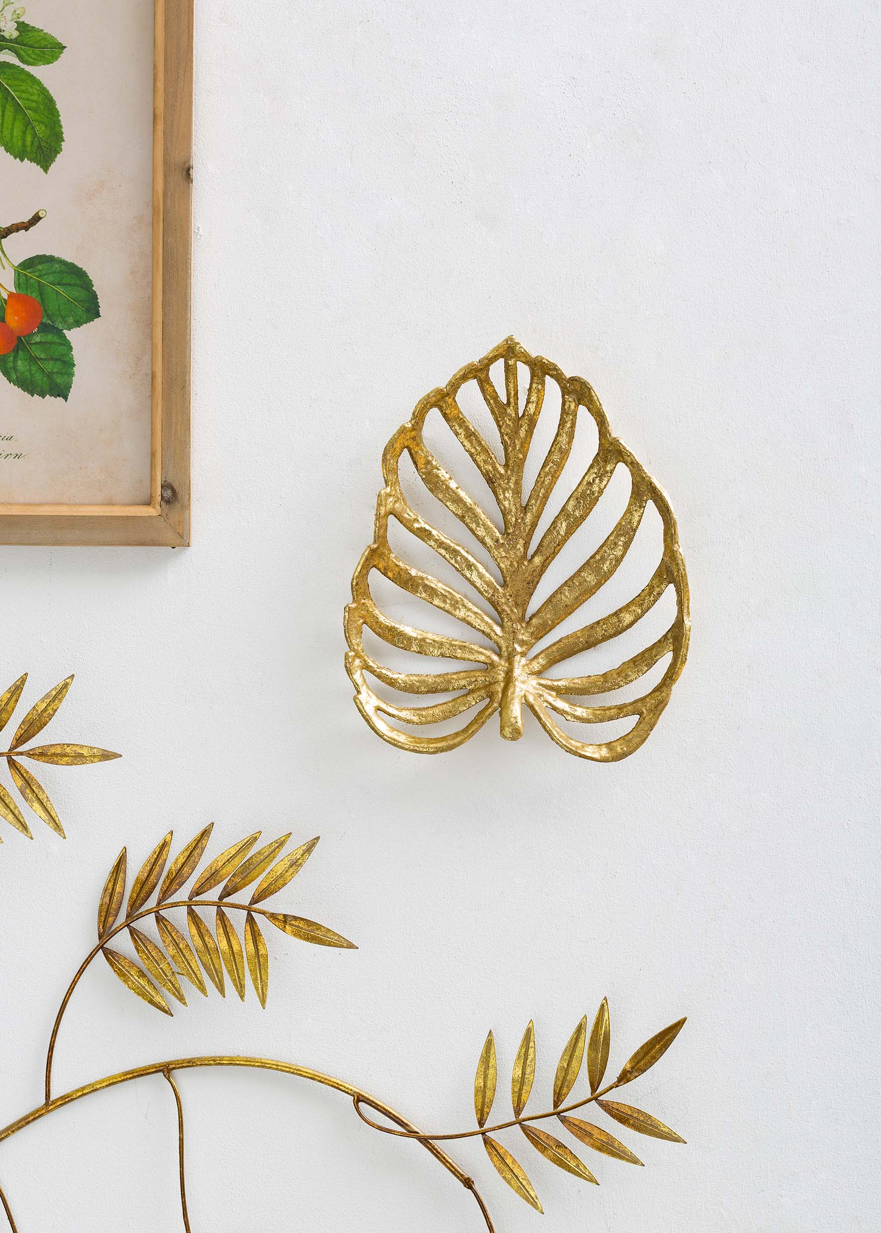 鑄鐵葉子(復古金色)