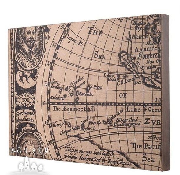 世界地圖壁掛,套九