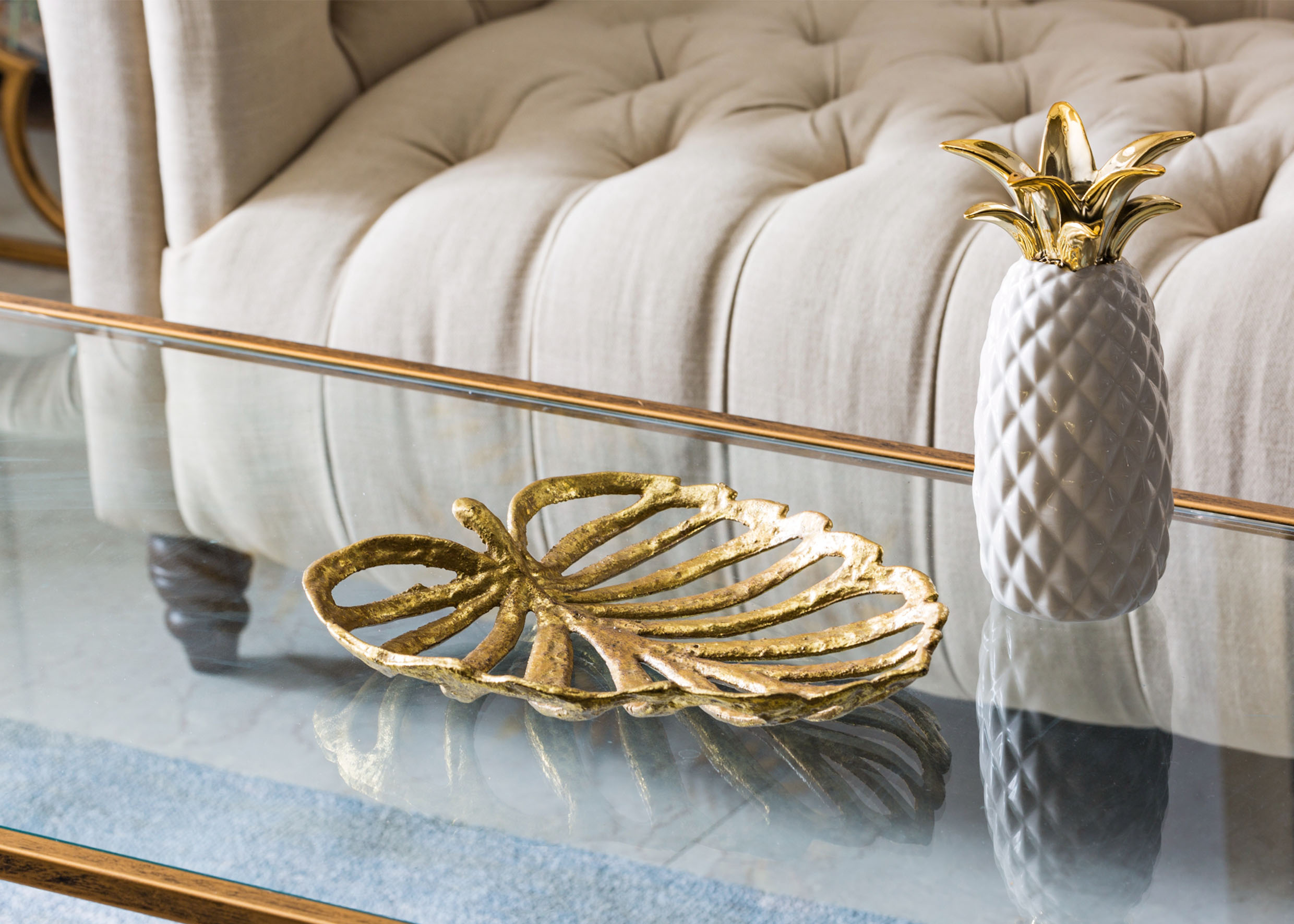 鑄鐵葉子(復古金色)