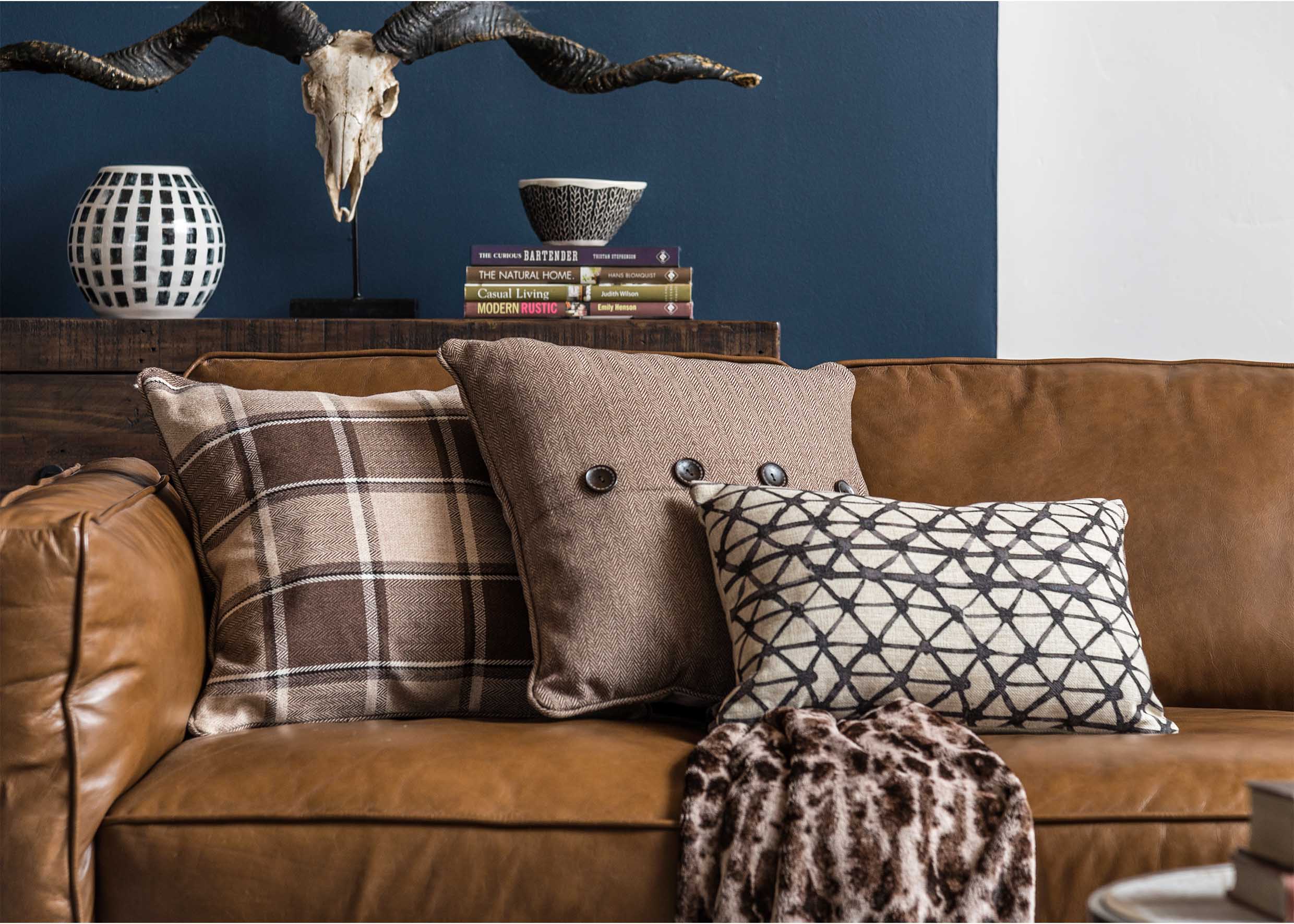 滌綸&黃麻抱枕-兩款