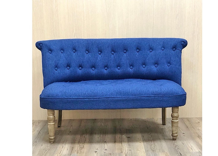 雙人沙發-氣質寶藍