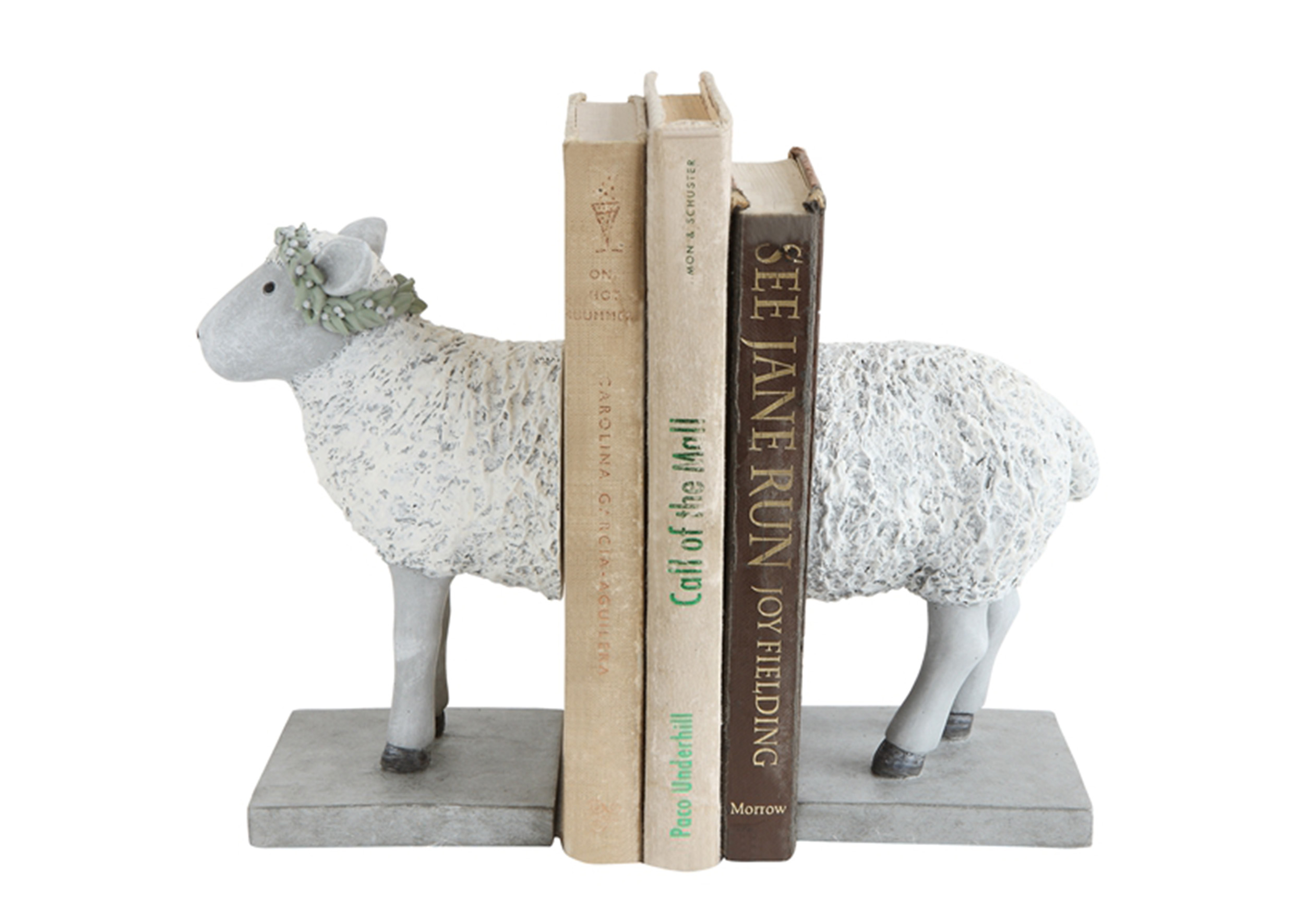 樹脂小羊書擋-套二