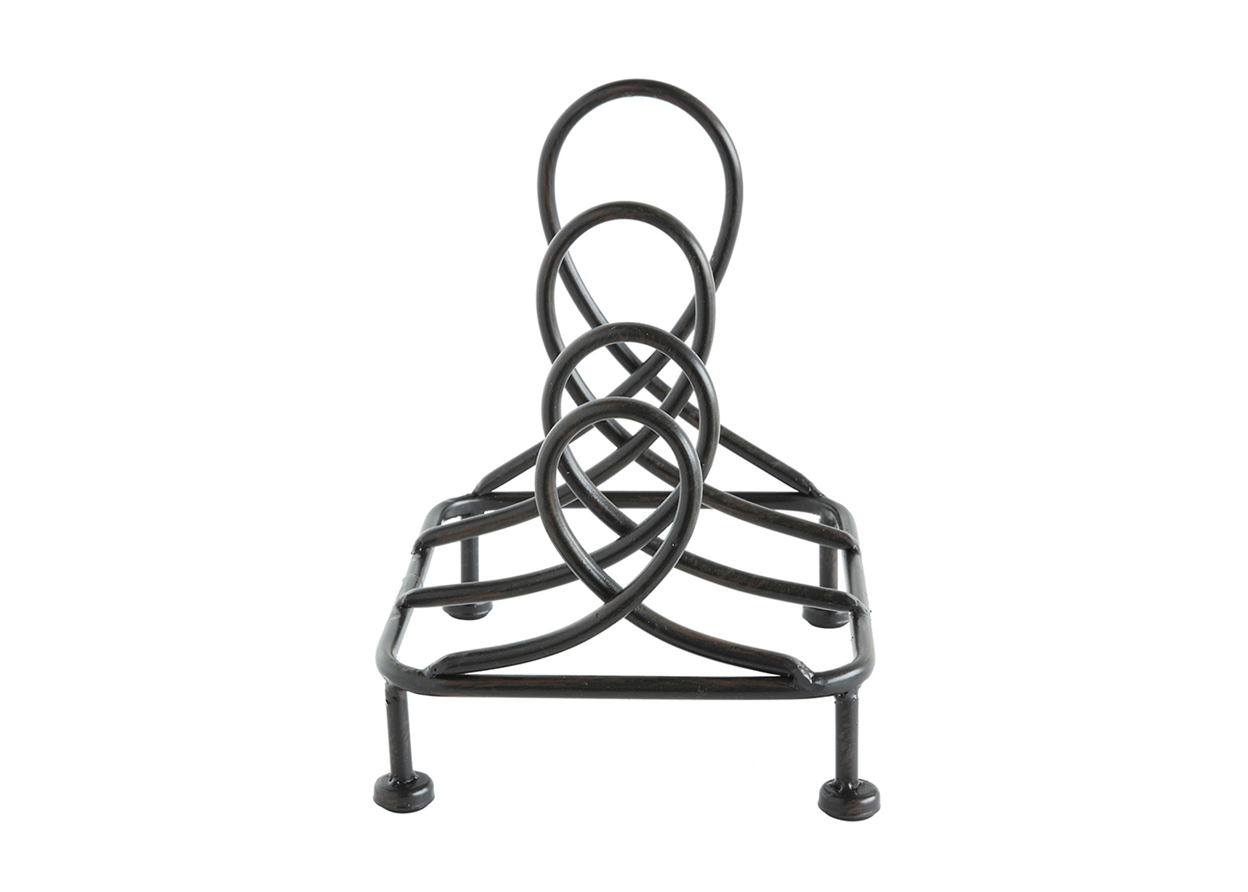 金屬三格盤架(黑色)