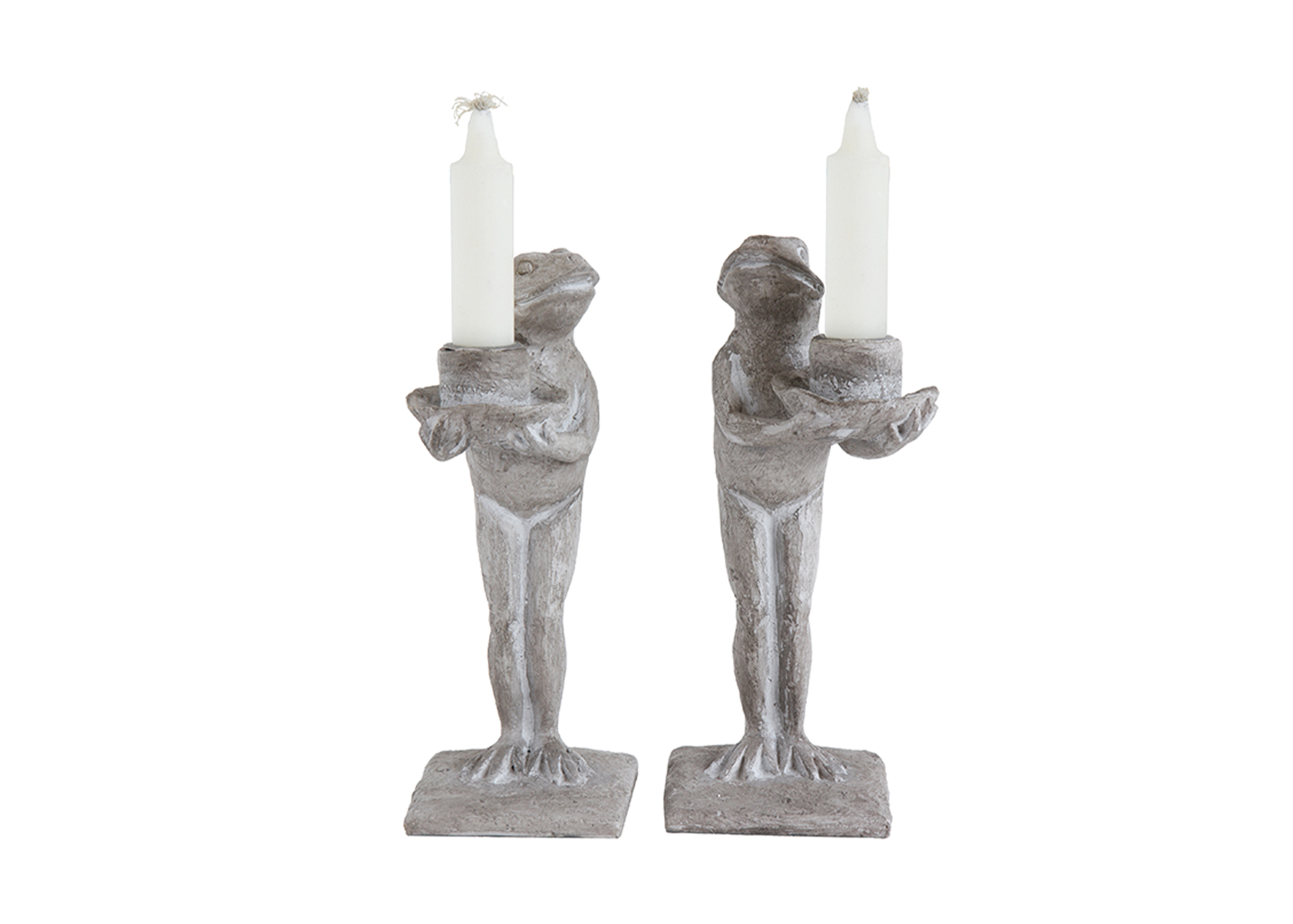 樹脂青蛙燭臺-兩款