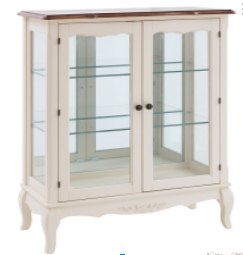 南法法雙門玻璃櫃