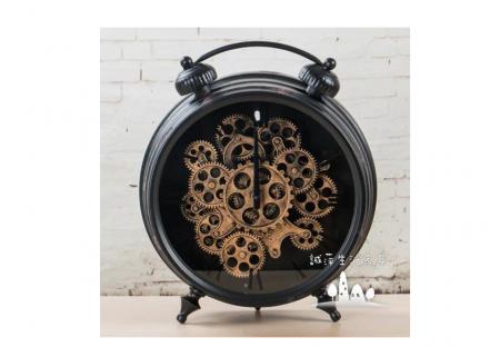 復古懷舊齒輪造型桌鐘