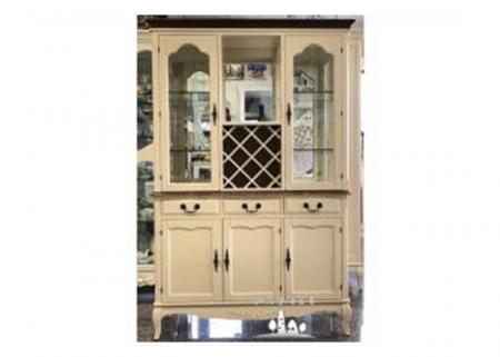 南法鄉村玻璃餐櫃