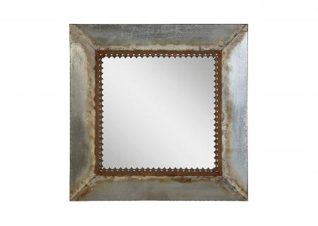 鐵制方形仿舊壁掛鏡