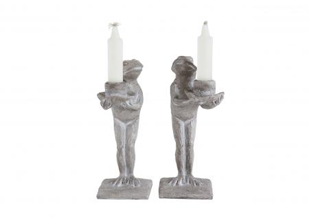 樹脂青蛙燭臺-兩款