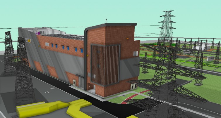岡山配電改建