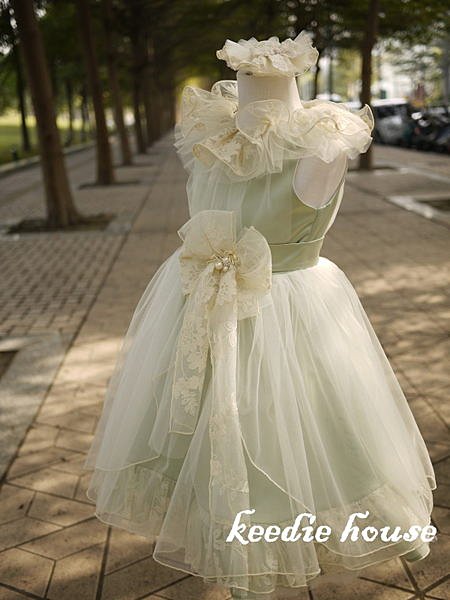 Keedie Hous兒童造型服出租/畢業造型/寫真攝影~手工禮服之夏綠蒂公主115