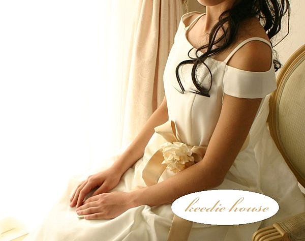 Keedie house兒童禮服出租/攝影造型/走秀表演/音樂演奏會~奥麗薇亞大童長版禮服150
