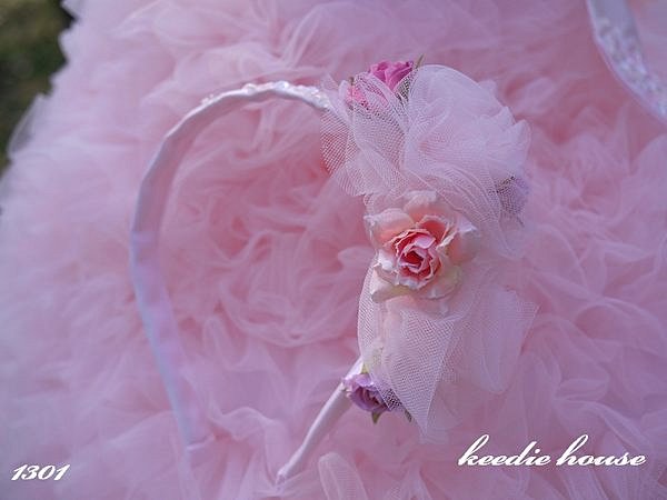 Keedie Hous兒童造型服出租/畢業造型/寫真攝影~1301獨家設計手工禮服系列 春之女神110-115~