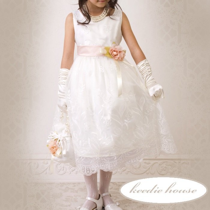 Keedie house兒童禮服出租/攝影造型禮服/表演/造型/演奏會/卡珊卓刺繡紗裙禮服150~