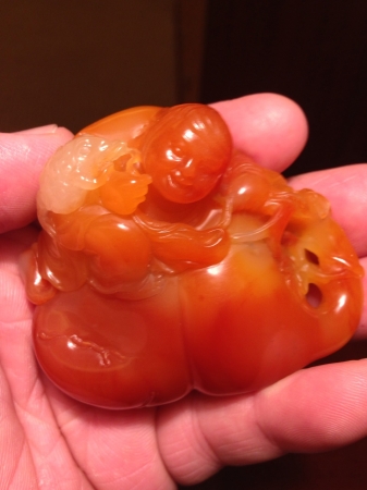 結晶性芙蓉把件